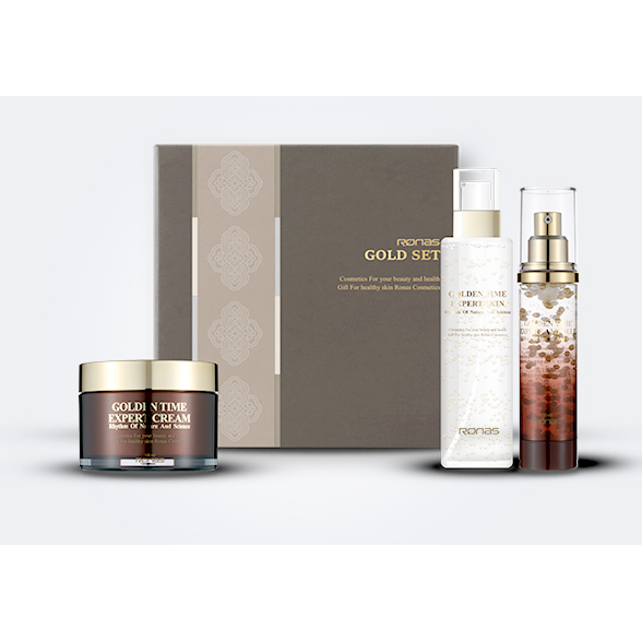 Ronas gold skincare set(3pc)