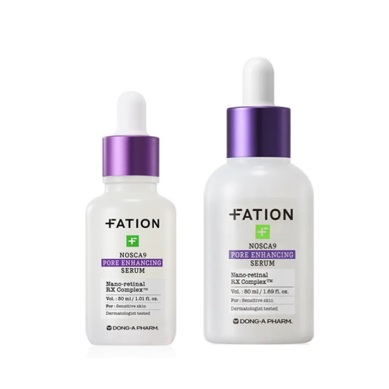 FATION+NOSCA9 PORE ENHANCING SERUM 30ml, 50ml