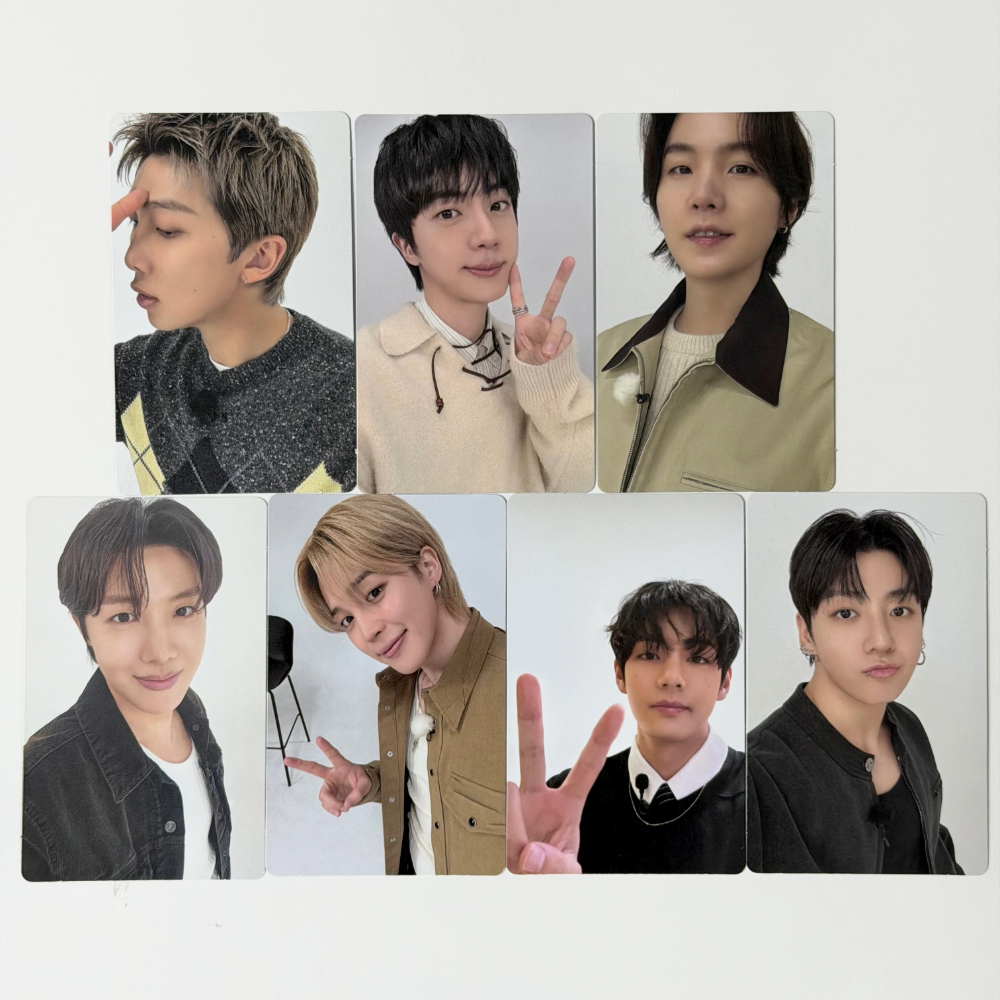 [OFFICIAL] WEVERSE SELFIE A Ver. BTS ARIRANG POB โฟโต้การ์ด
