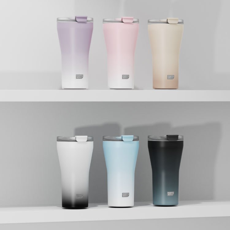 PeterAndSteve V2.0 Original Ceramic Tumbler Double Vacuum Insulation Thermal Perfect Sealed 500ml De
