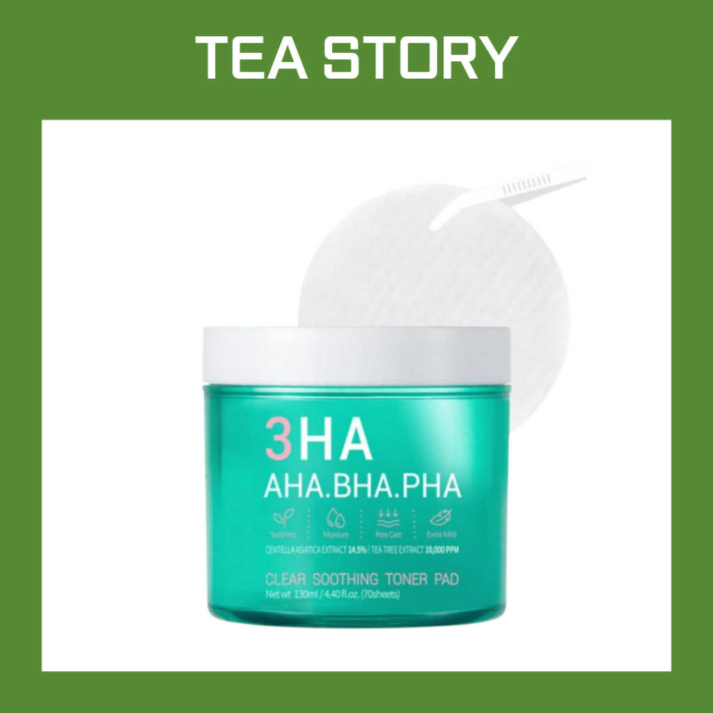 [ESFOLIO] 3HA Clear Toner Pad 70 ชิ้น 130ml
