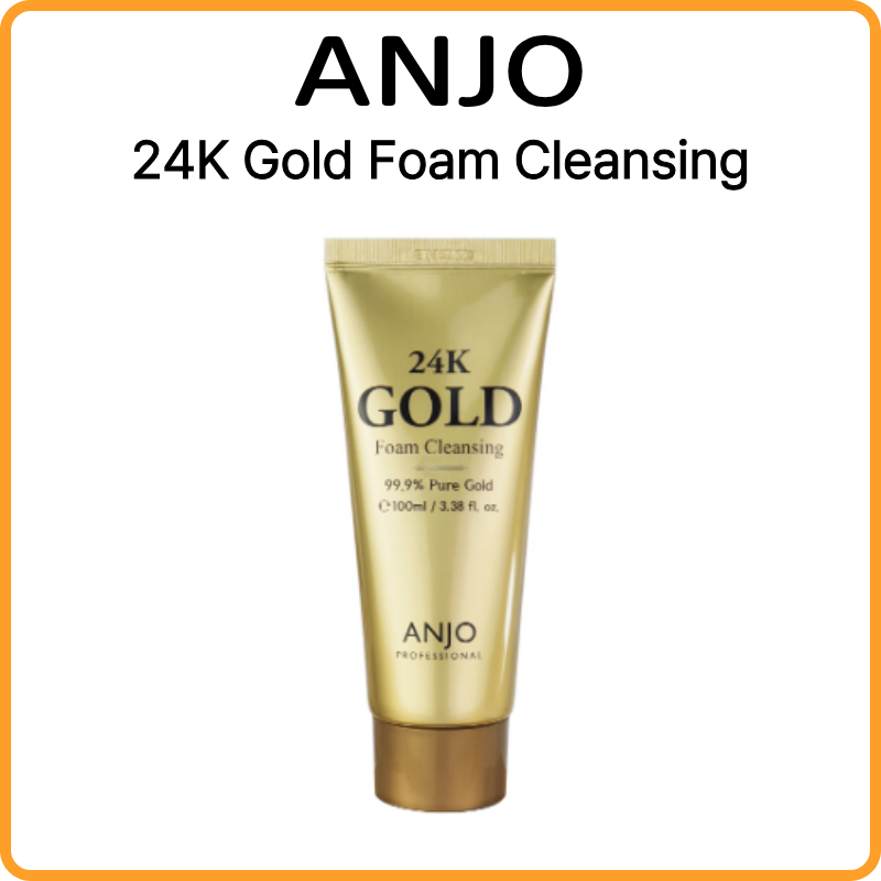 [ANJO] 24K Gold Foam Cleanser 100ml