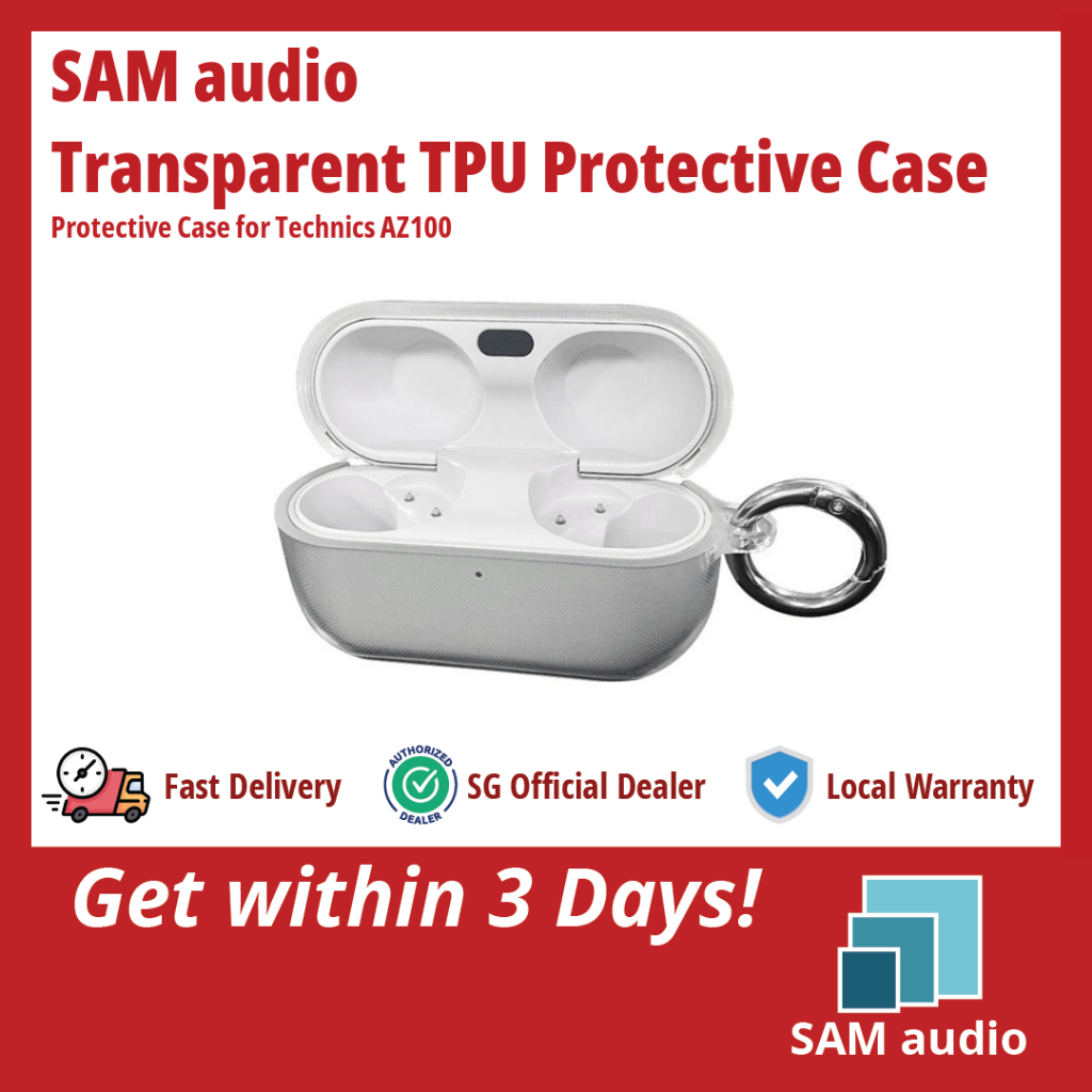 [ SG] SAM audio เคสใสสําหรับ Technics AZ100