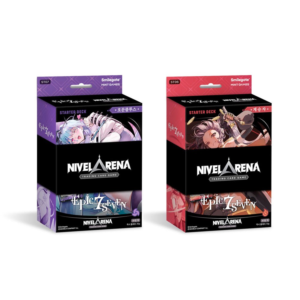 KOREA NIKKE - Goddess of Victory Nivel ARENA Starter Deck EPIC 7 Seven ST06 / ST07