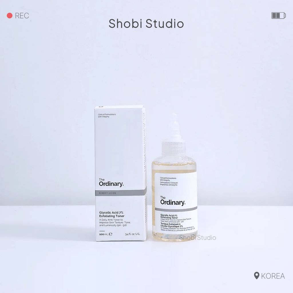 [โทนเนอร์ไกลโคลิก] The Ordinary Glycolic Acid 7% Exfoliating Toner / 100ml / 240ml / ดิออดินารี่ โทน