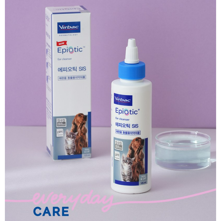 Virbac Epi-Otic Advanced Ear Cleaner สําหรับสุนัขและแมว – 125 มล