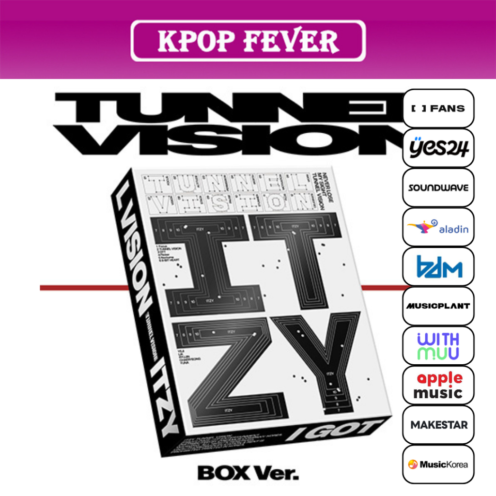 ITZY [TUNNEL VISION] Box Ver / ALBUM