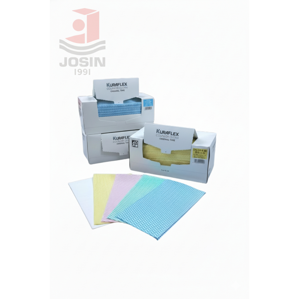 [60 ชิ้น] ผ้าเคาน์เตอร์ Kuraflex 1020-1024 Series 60N 60 x 30