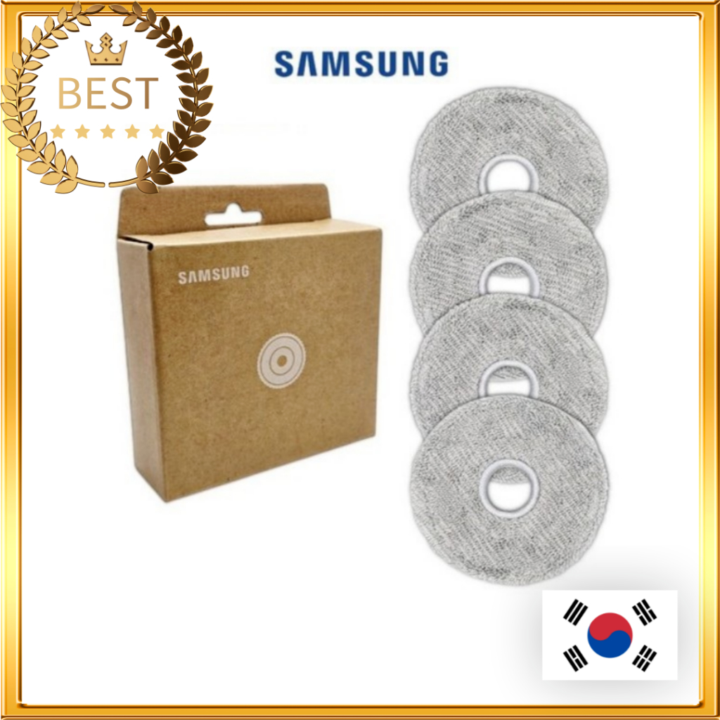 [Samsung] Genuine Jet Bot Robot AI Steam Vacuum Cleaner Sweeper Mop Pad 4pc (VR7MD9*) / ของแท้ Jet B