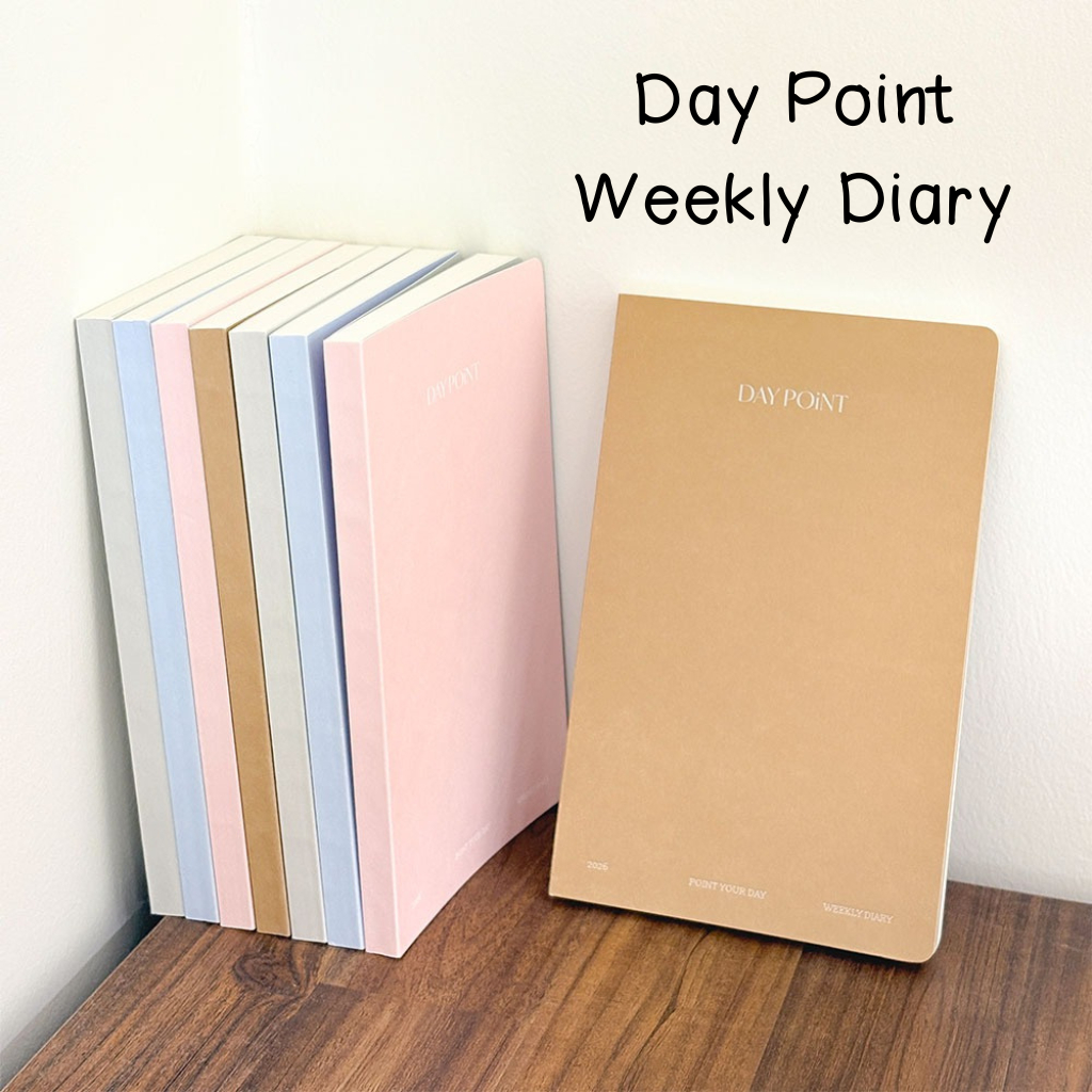 [7321 DESIGN] 2026 Day Point Weekly Diary