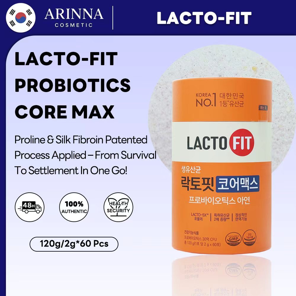 [Lacto-Fit] Probiotic Core Max 2g*60 แท่ง
