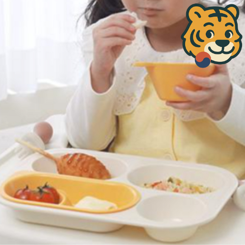 [Firgi] ชุดชามและจานดูดอาหารเด็ก Butter Yellow | เครื่องใช้บนโต๊ะอาหาร BLW ที่ปลอดภัยสําหรับการป้อนต