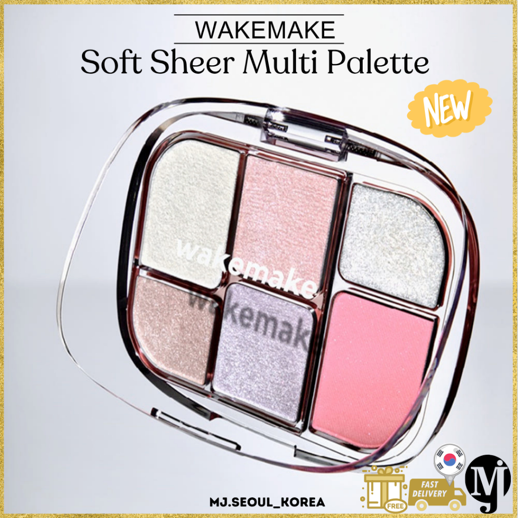 Wakemake Soft Sheer Multi Palette 12 สี