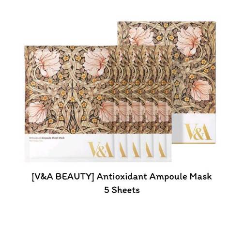 [V&A BEAUTY] Antioxidant Ampoule Mask 5 แผ่น / K-BEAUTY