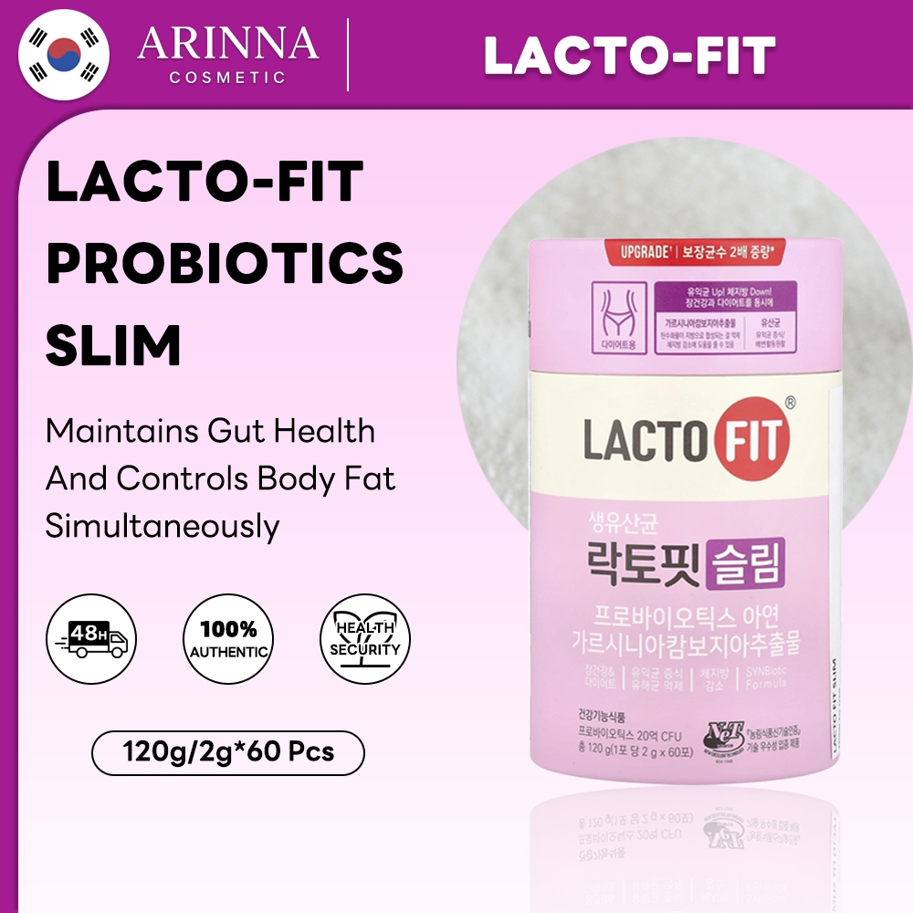 [Lacto-Fit] Probiotic Slim 2g*60 แท่ง