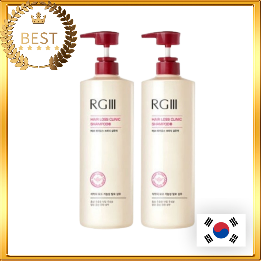 [RG3] RGIII Hair Loss Clinic Shampoo (1000ml + 1000ml) / แชมพูคลินิกผมร่วง (1000ml + 1000ml)