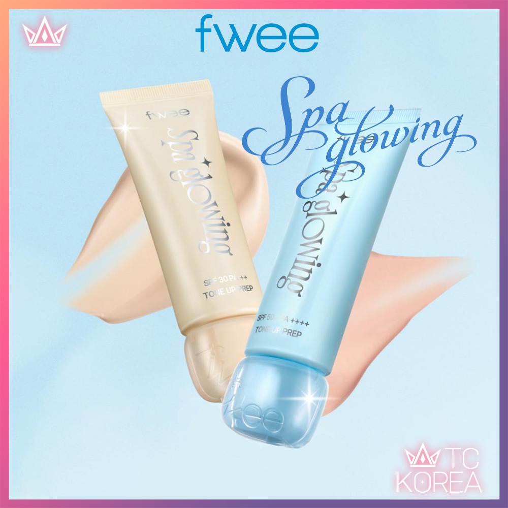 fwee <ใหม่!> SPA GLOWING SPF TONE UP PREP 2 ประเภท