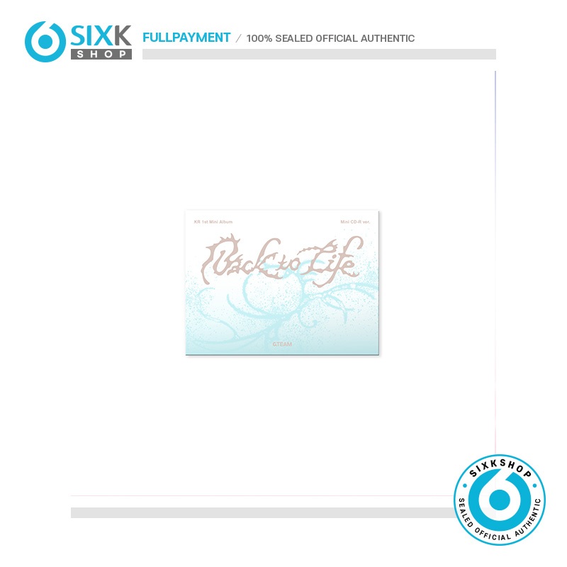 ( Mini CD-R Ver ) &TEAM KR 1st Mini Album Back to Life
