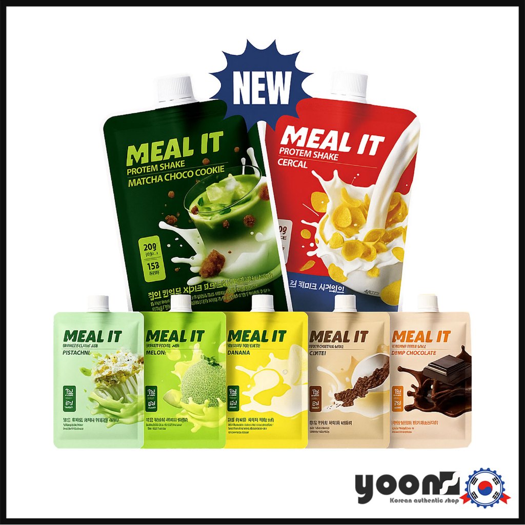 [MEAL IT] Protein Shake 40g 5 ประเภท (3 แพ็ค / 7 แพ็ค)_จากเกาหลี
