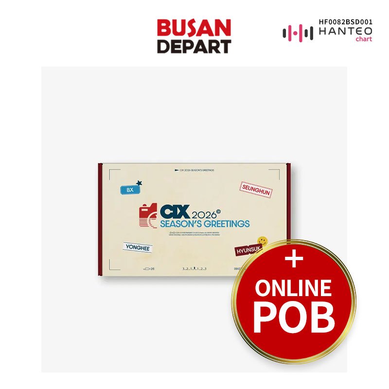 [ONLINE POB]2026 CIX SEASON'S GREETINGS