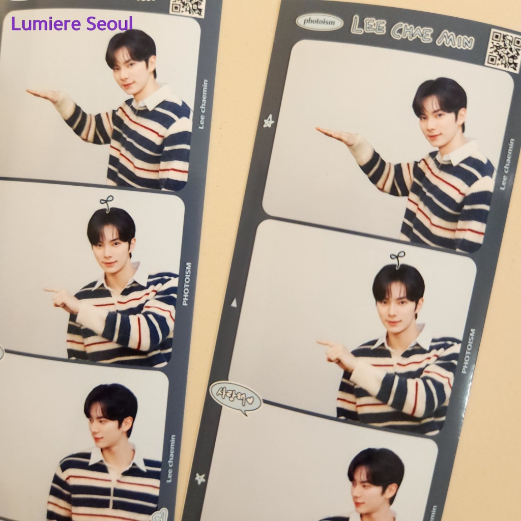 ทริปภาพถ่าย Lee Chae Min PHOTOISM (ชิ้นเดียว)