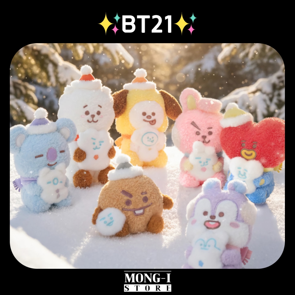✨BT21✨ ตุ๊กตา SNOWMAN PLUSH