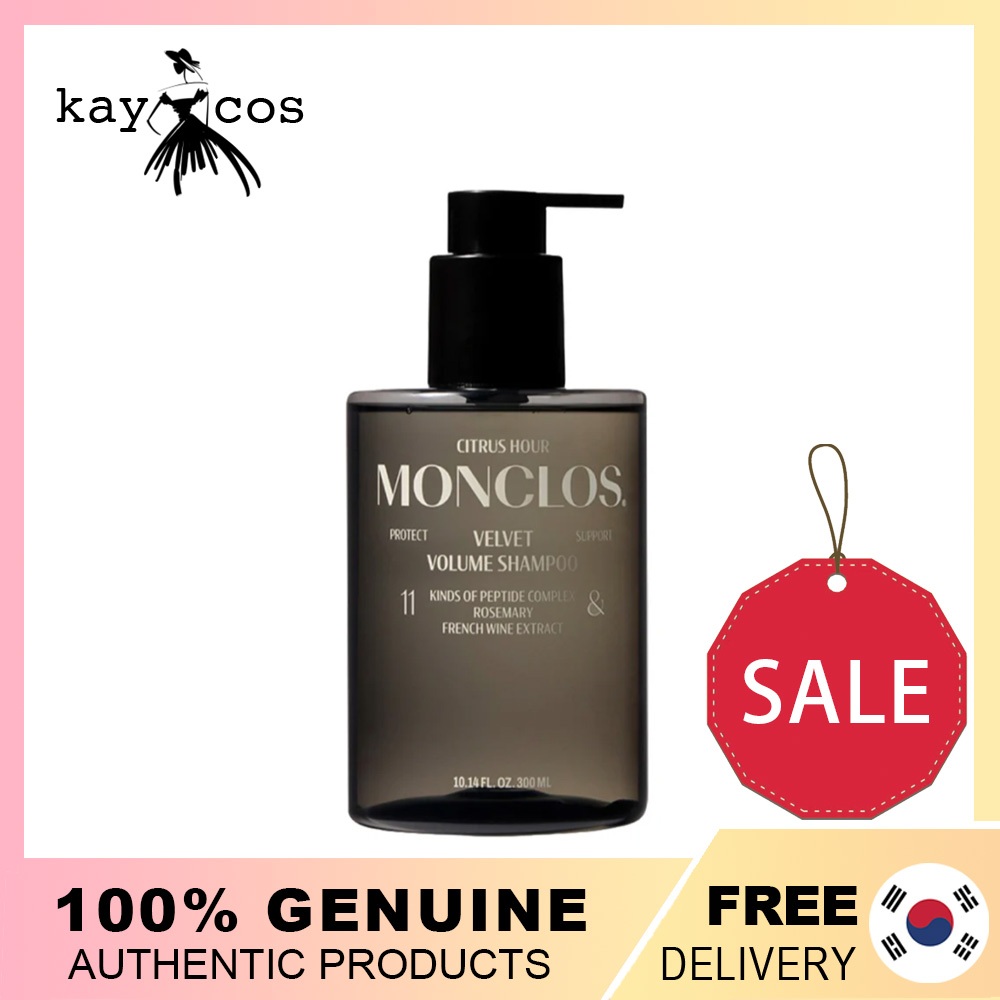 MONCLOS VELVET VOLUME SHAMPOO 300ML