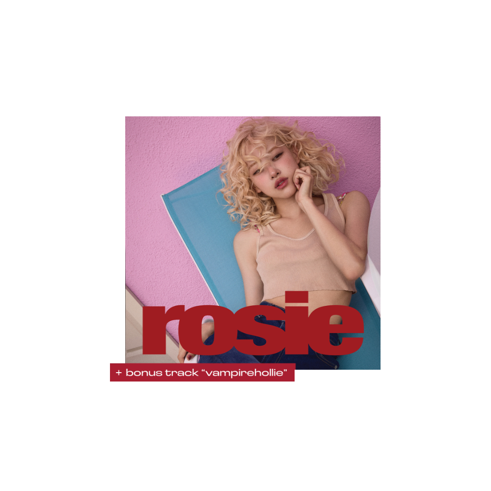 ROSÉ – อัลบั้มสตูดิโออันดับ 1 [rosie] ไวนิล (Vampirehollie Edition Clear)