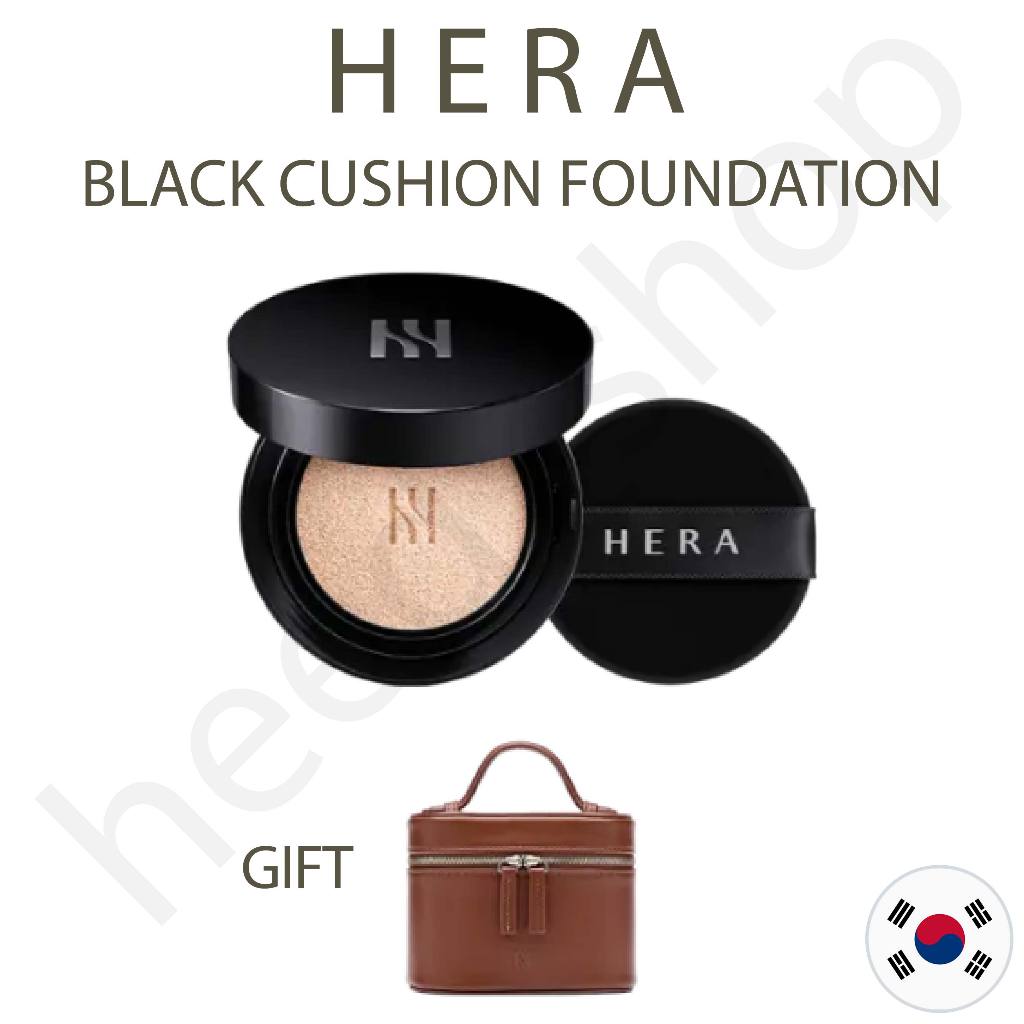 Hera BLACK CUSHION FOUNDATION + ของขวัญพิเศษ / SPF34 / PA++ 15g