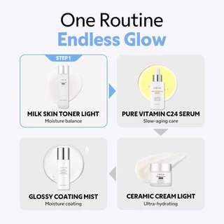 [TIRTIR] Milk Skin Toner Light 150 มล. / 50 มล. / 20 มล. (น้ําหนักเบา, ไนอะซินาไมด์ 4%, ไม่เหนียวเหนอะหนะ, ดูแลสิว, กระชับรูขุมขน, ควบคุมความมัน)