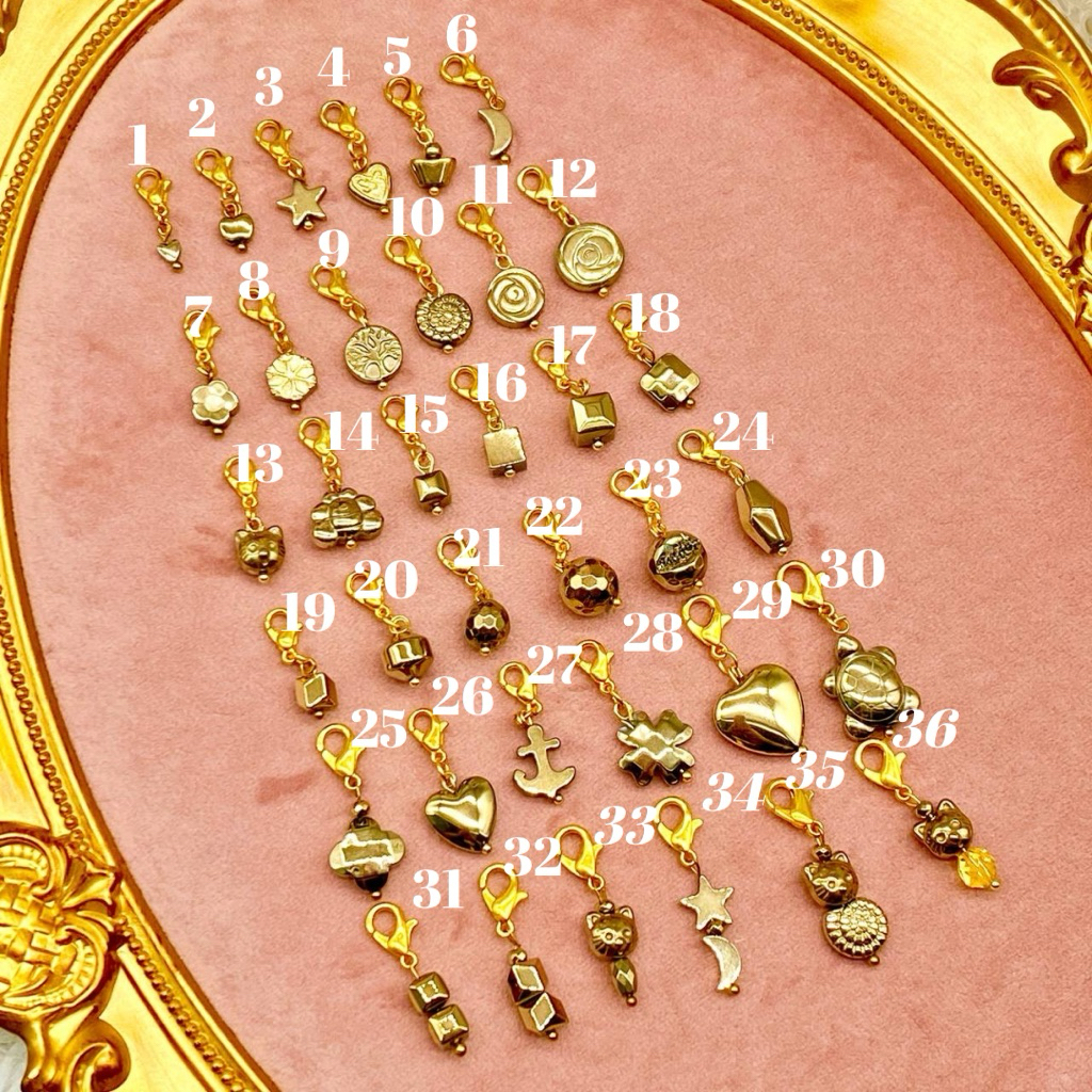 Pyrite Charms More Bracelet KeyChain Bag (โชคลาภความมั่งคั่ง)