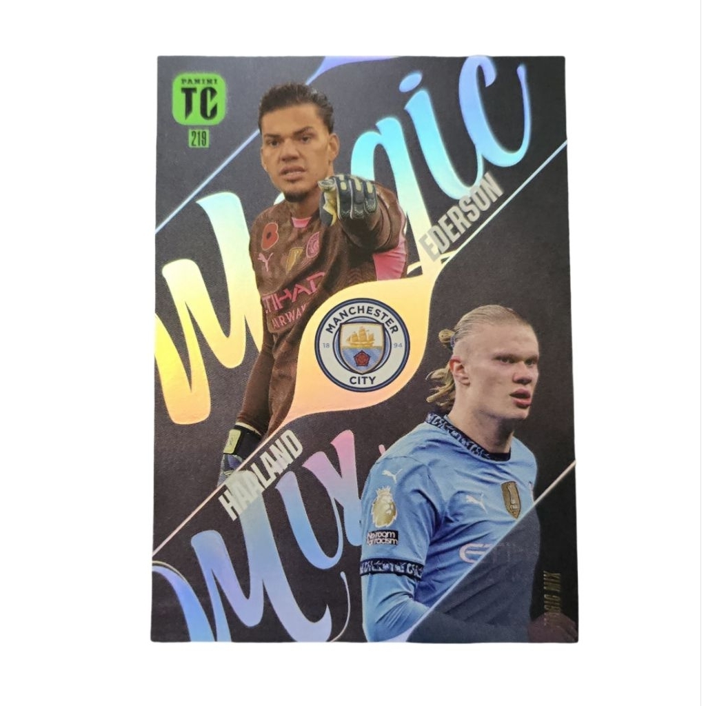 Panini Top Class 2025 - 219 การ์ด Haaland & Ederson (Magic Mix)