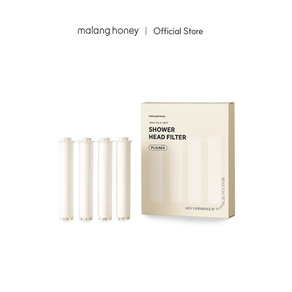 [Malang Honey] ไส้กรองฝักบัว – กรองน้ำ 2 ชั้น, ฟิลเตอร์กรองน้ำธรรมชาติ, เหมาะสำหรับทารก, ผ่านการรับรอง 12 รายการ