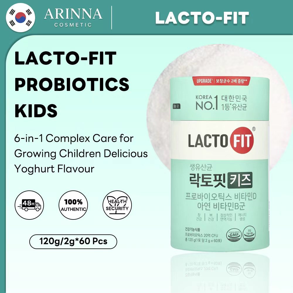 [Lacto-Fit] Probiotic KIDS 2g*60 แท่ง