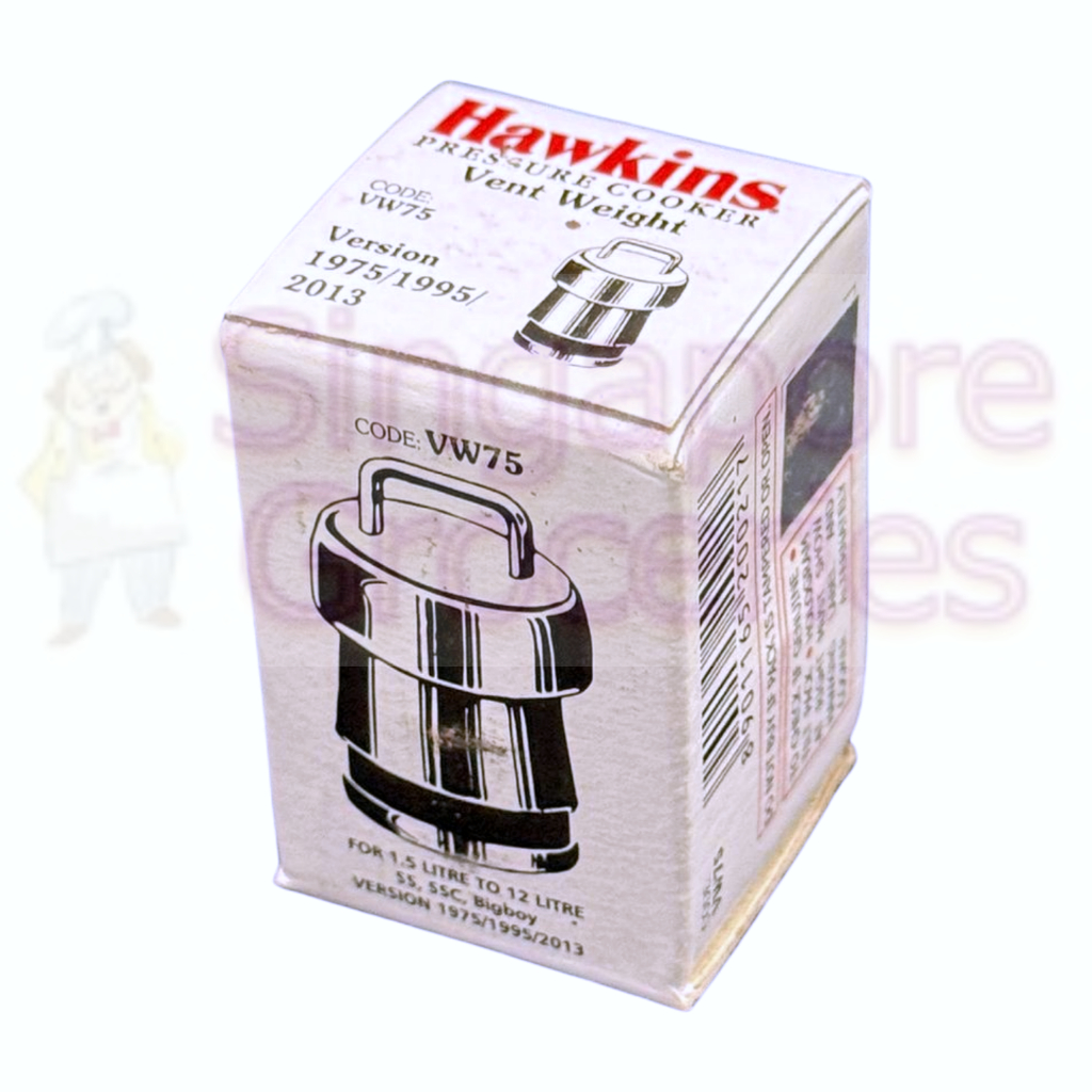 Hawkins Vent Weight/Pressure Regulator สําหรับหม้อความดัน Hawkins ทั้งหมดตั้งแต่ 1.5 ลิตร ถึง 12 ลิต