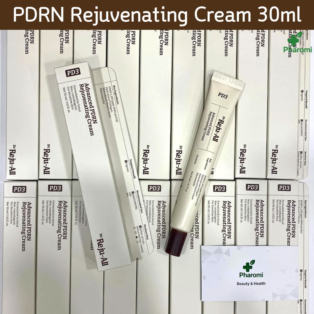 REJUALL Dr.Reju-all Advanced Salmon PDRN Rejuvenating Cream (30g) อ่อนโยน ให้ความชุ่มชื้น ชุ่มชื้น บํารุงผิว ครีมทาหน้าเกาหลี rejuvenex