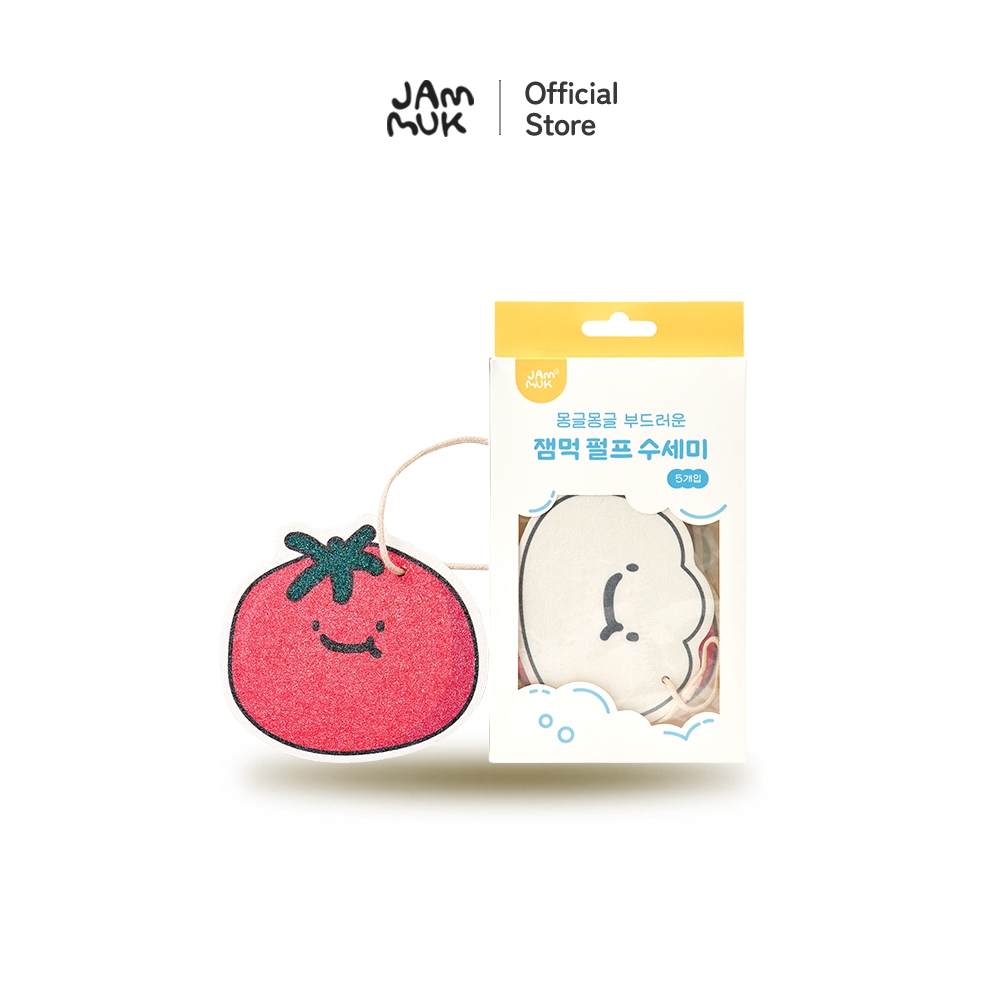 [Malang Honey] JAMMUK ฟองน้ำเซลลูโลสอัด สำหรับล้างจานเด็ก – ปลอดภัย อ่อนโยนต่อภาชนะลูกน้อย