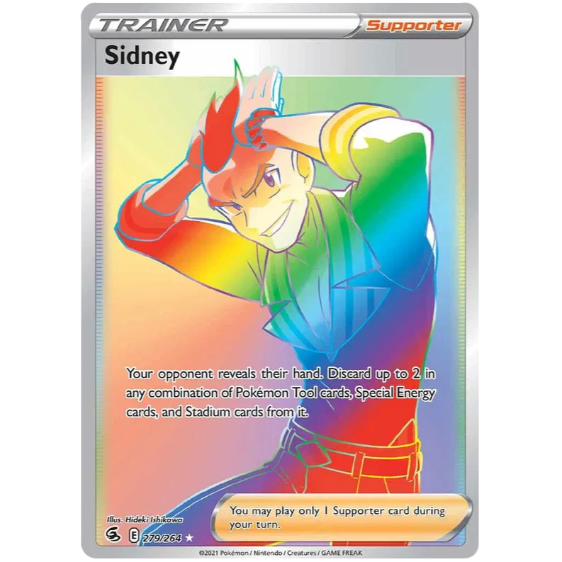 FST_279 Sidney Secret Fusion Strike Pokemon TCG