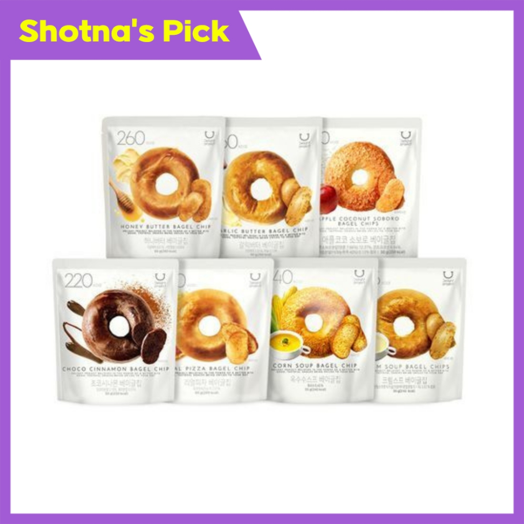 Delight Project Bagel Chips – คอลเลกชัน 7 รสชาติ