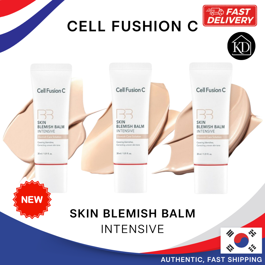 [Cell Fusion C] Skin Blemish Balm Intensive 30ml (Light / Natural / Beige) / 40ml – Soothing BB Cream for Sensitive Skin