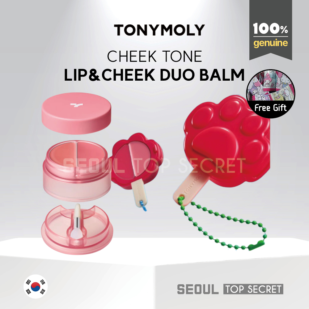 [TONYMOLY] ZOOTOPIA EDITION Cheek Tone Lip And Cheek Duo Balm 4.8g #18 Sweet Papaya