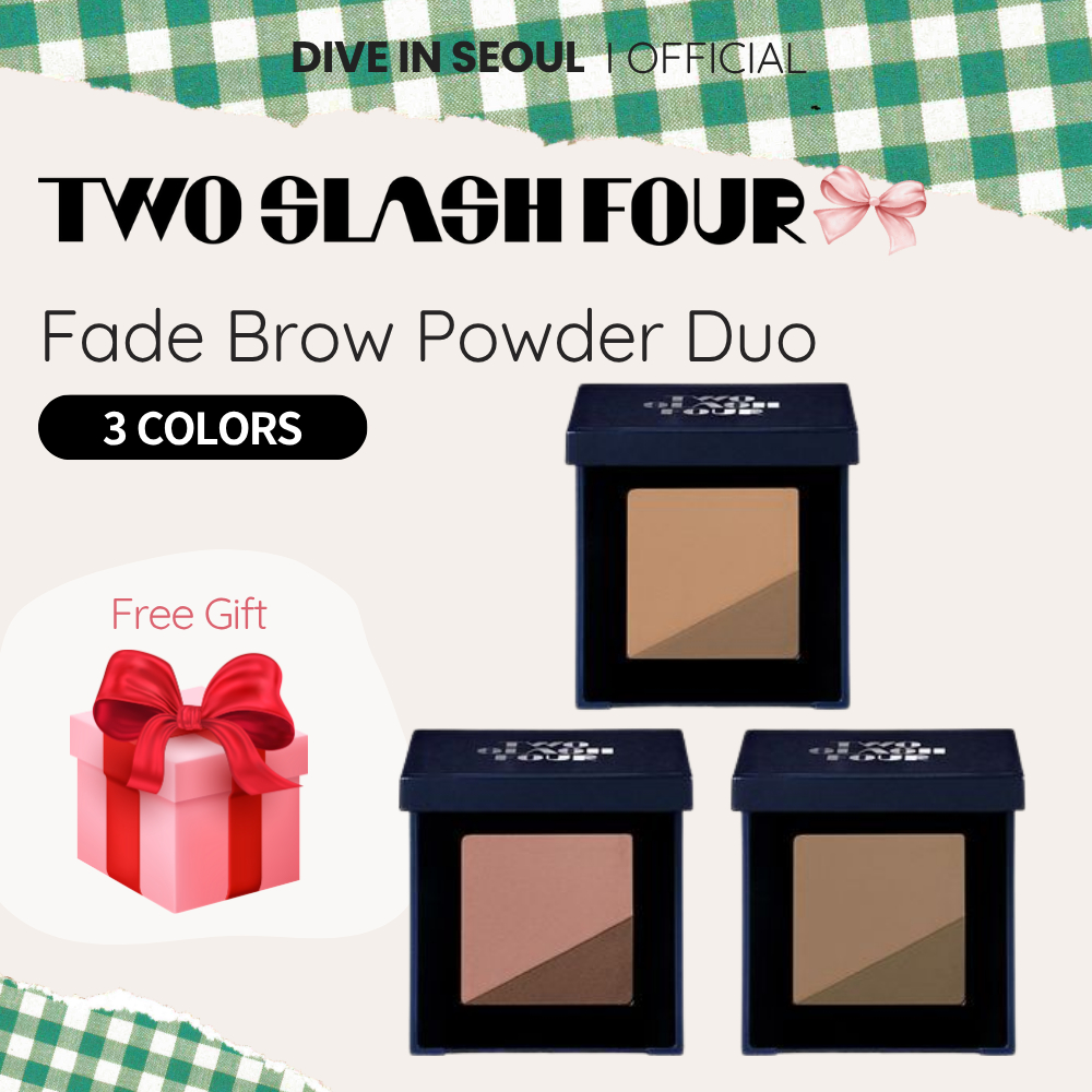 [TWO SLASH FOUR] Fade Brow Powder Duo – 3 สี / 1.7g