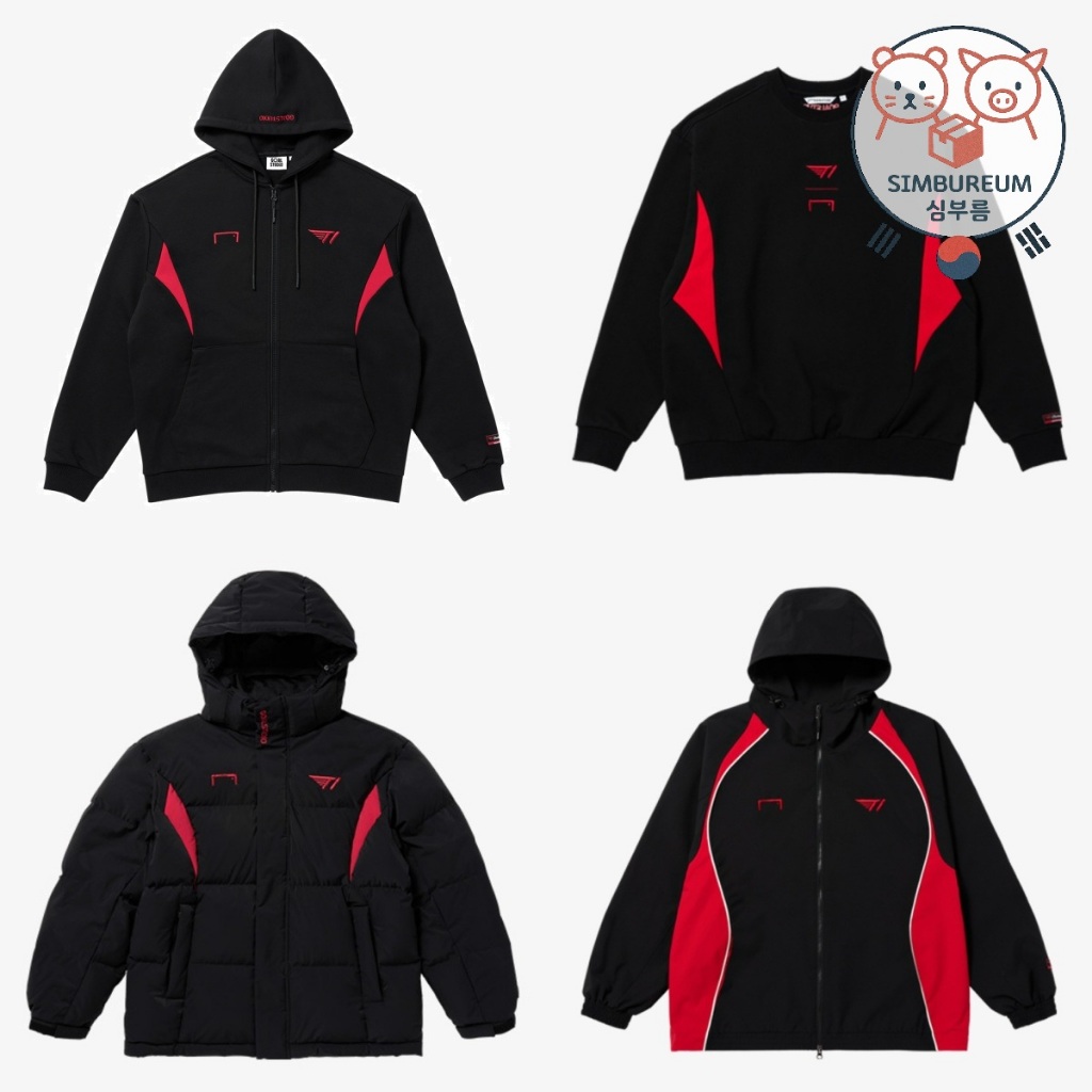 [T1] Korea T1 Clubhouse Collection Hoodie Zip Up / Jacket ; เสื้อฮู้ดมีซิป/แจ็คเก็ต คอลเลคชั่น Korea