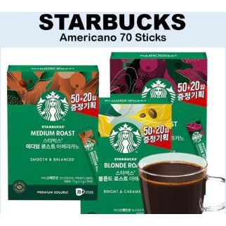 STARBUCKS Americano Instant Stick Coffee 70 แท่ง