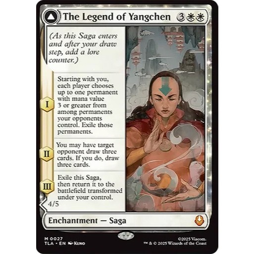 MTG Avatar: The Last Airbender - ตํานานของ Yangchen // Avatar Yangchen Non Foil