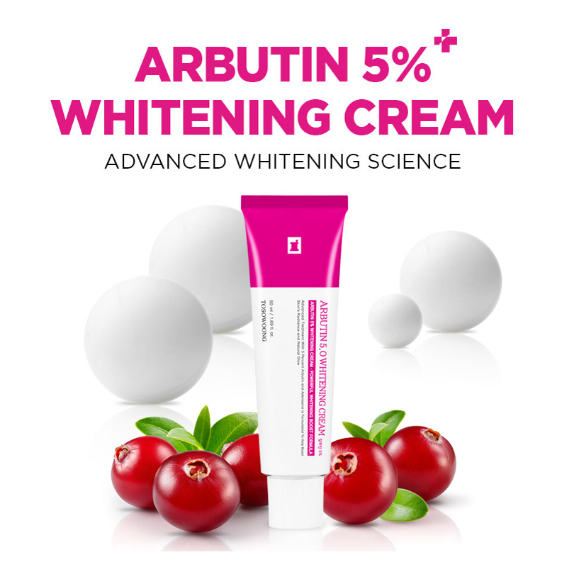 [TOSOWOONG] Arbutin 5% Whitening Cream 50ml