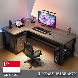 L Shaped Computer Table, E-sport Design Study Home Office Desk, Gaming Table