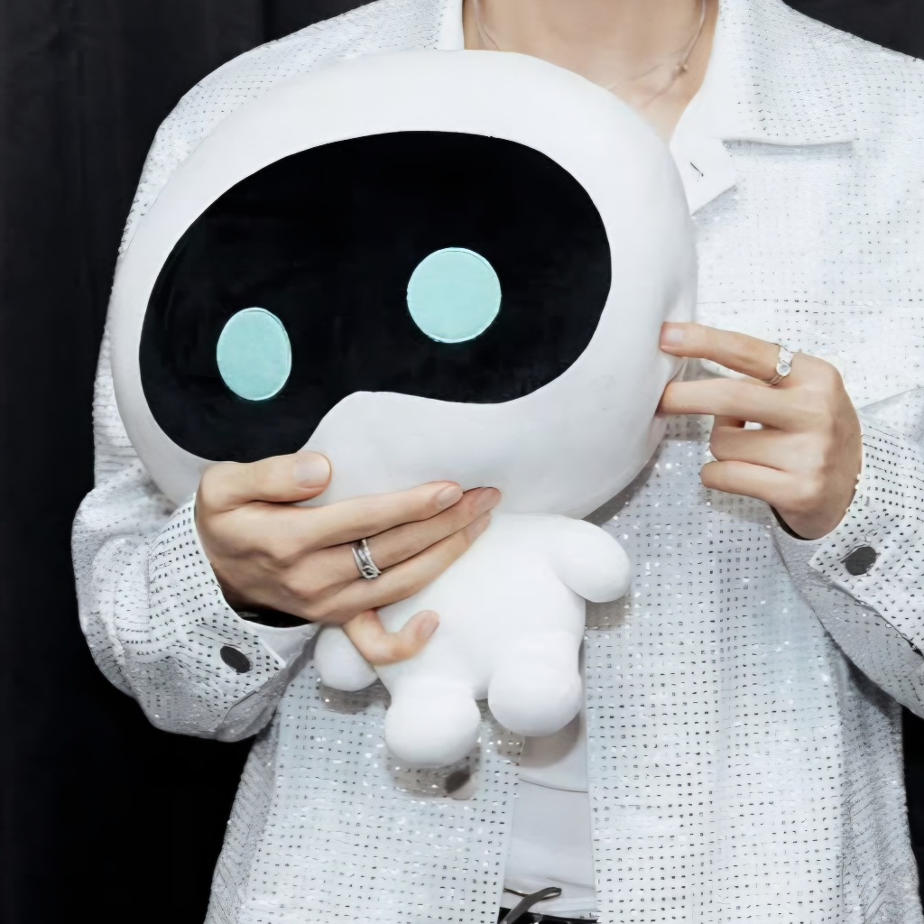 [OFFICIAL] หมอนอิงตุ๊กตา BTS JIN Wootteo + สติ๊กเกอร์ซีล – The Astronaut Limited Edition | เคป๊อป สะ