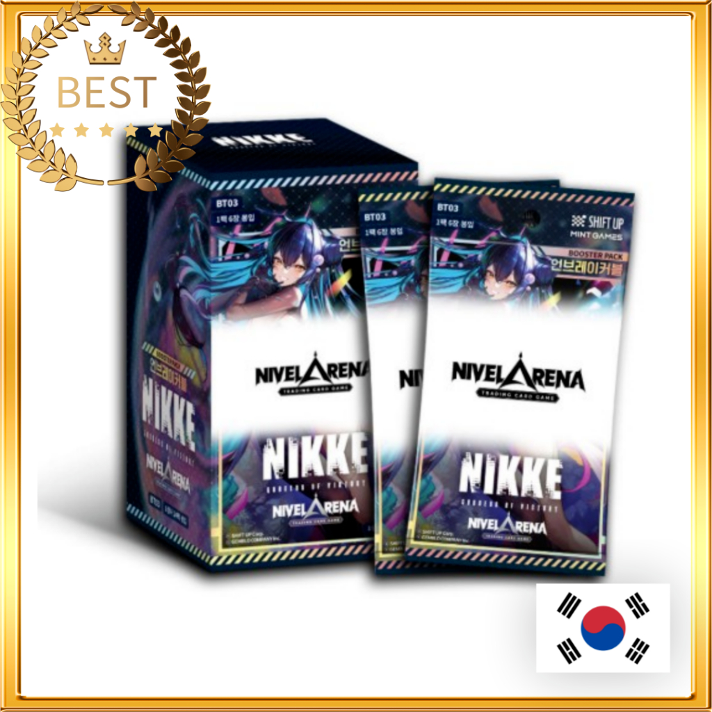 [NIVEL ARENA] Korea Vision BT03 Unbreakable 2025 NIVEL ARENA NIKKE Goddess Of Victory / การ์ดเกม