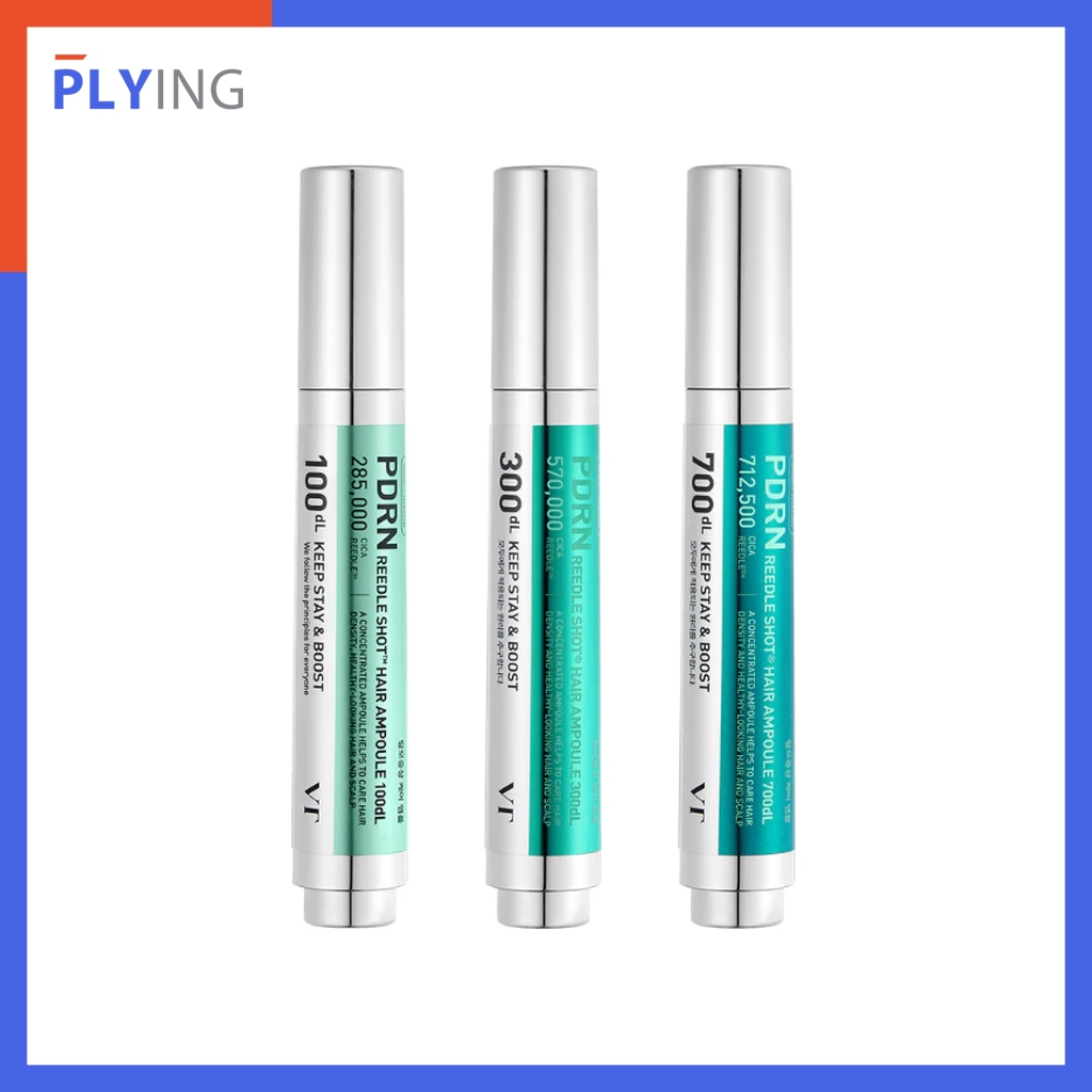 [VT COSMETICS] PDRN Reedle Shot Hair Ampoule(100dl/300dl/700dl) พร้อมสต็อก